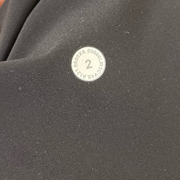 Lululemon Stretch High Rise Jogger Full Length size 2 black activewear travel - Picture 12 of 14